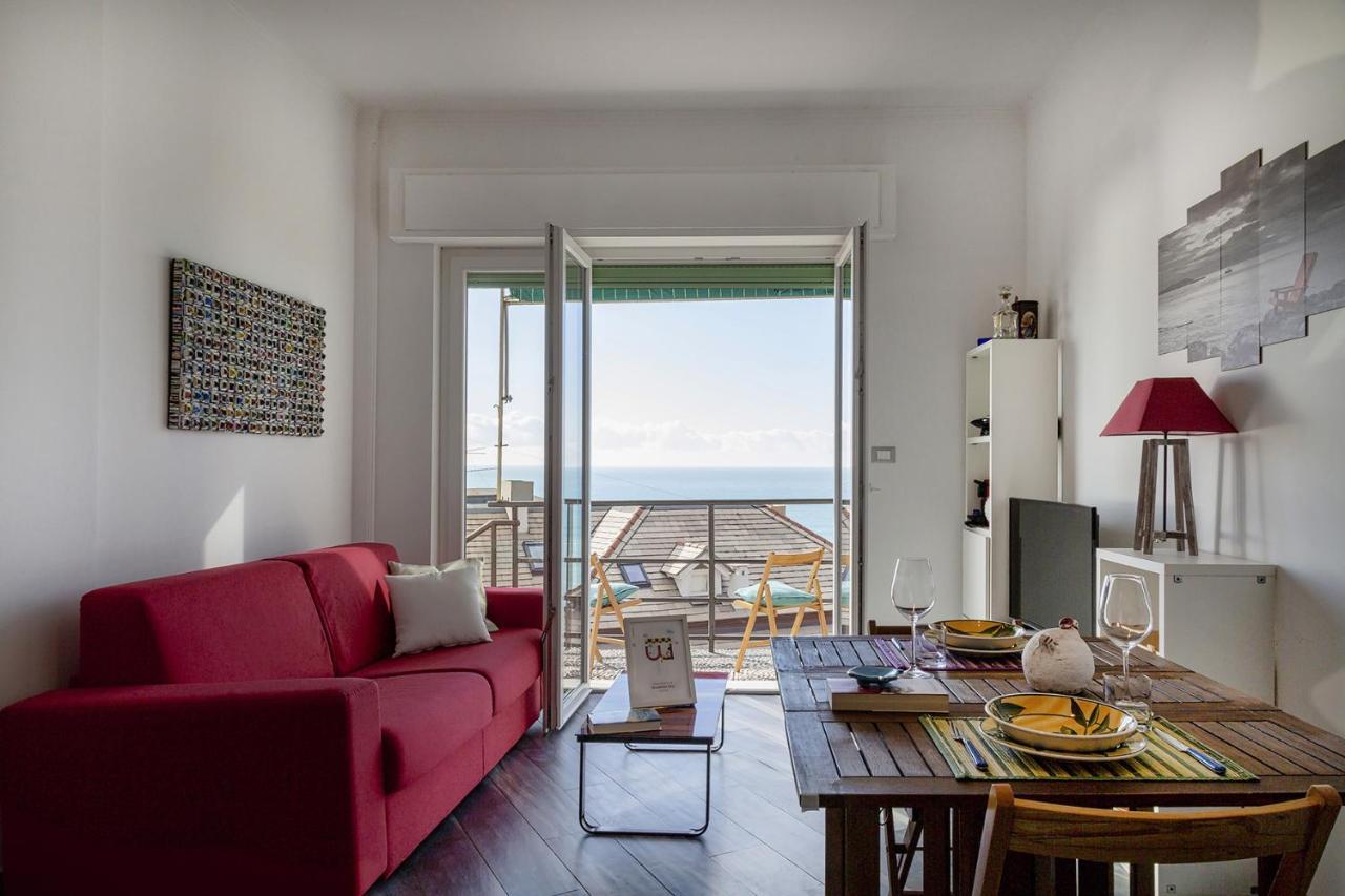 Sunset Apartment Above The Sea By Wonderful Italy Боляско Екстериор снимка