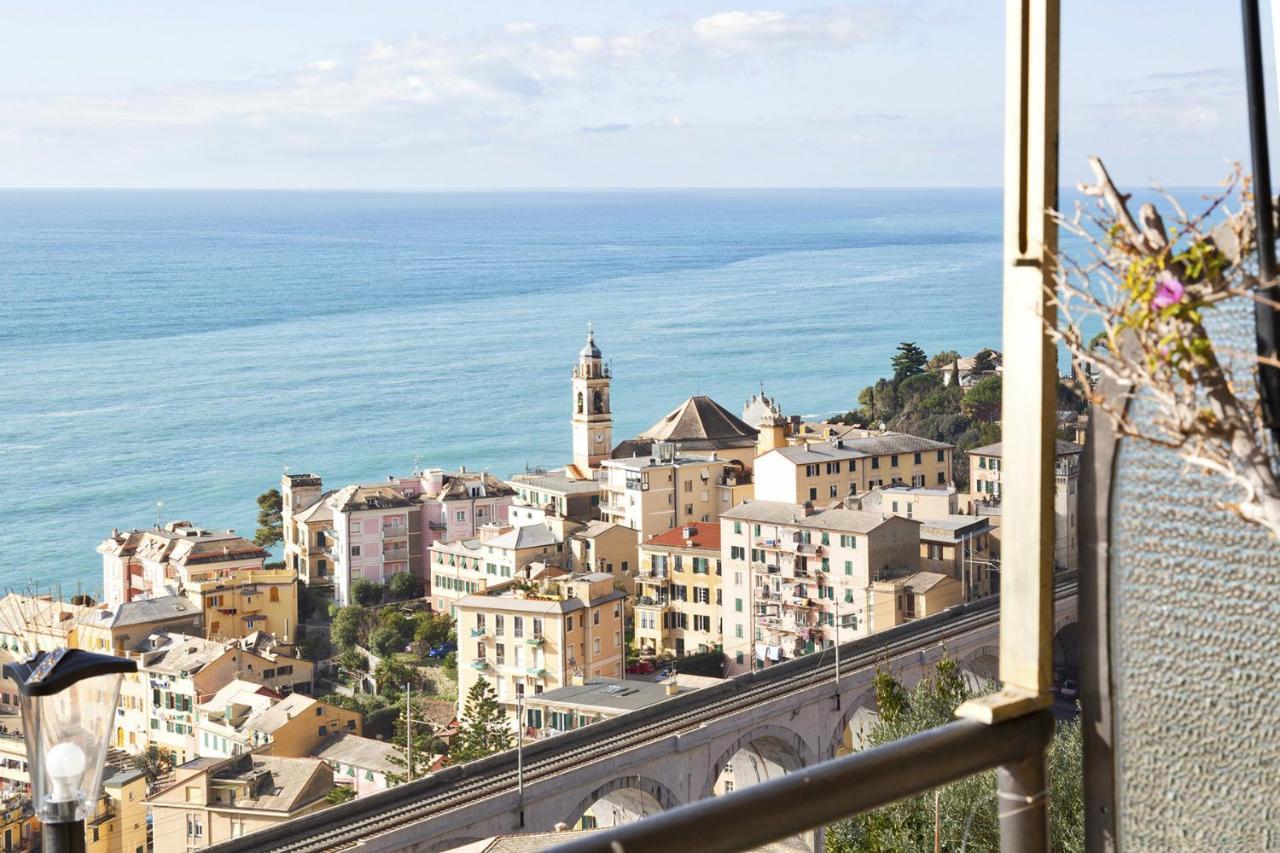 Sunset Apartment Above The Sea By Wonderful Italy Боляско Екстериор снимка